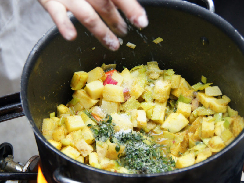 curried potato soup