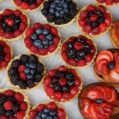 Solomon's berry tarts