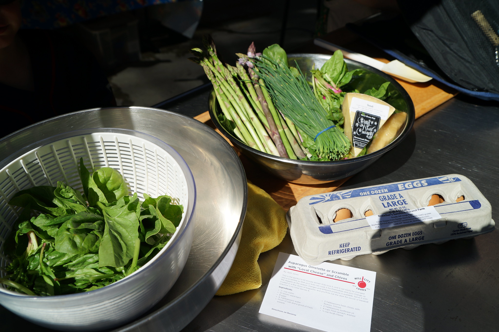 Asparagus Omelette or Scramble - Mill City Farmers Market