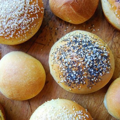 Light Brioche Sandwich Buns