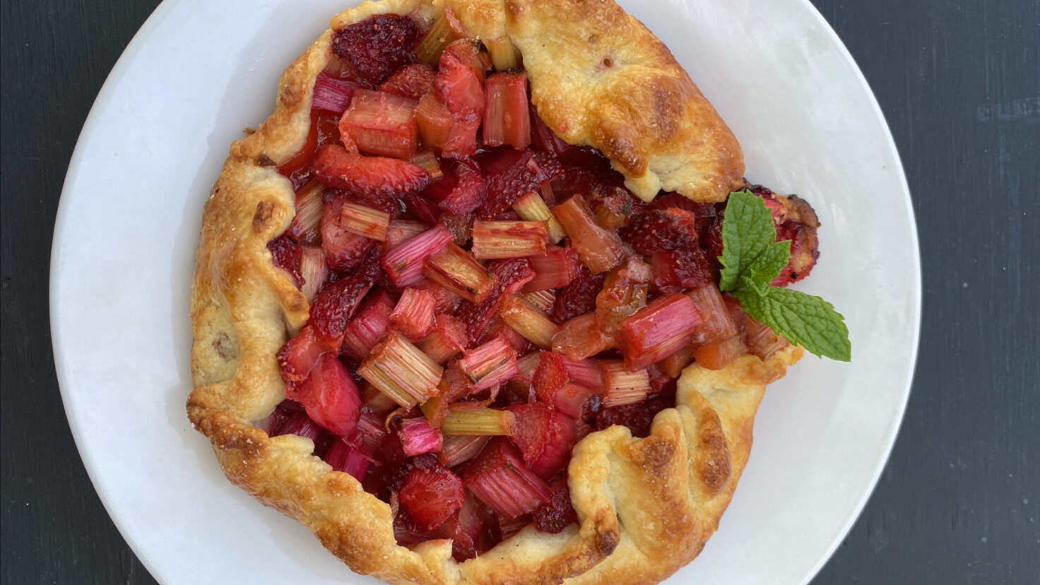 Mini Strawberry Rhubarb Galettes - Mill City Farmers Market