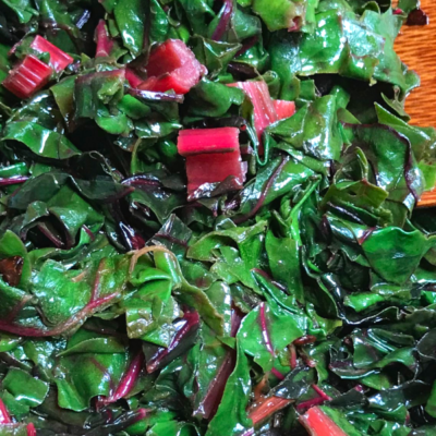 Garlicky Greens