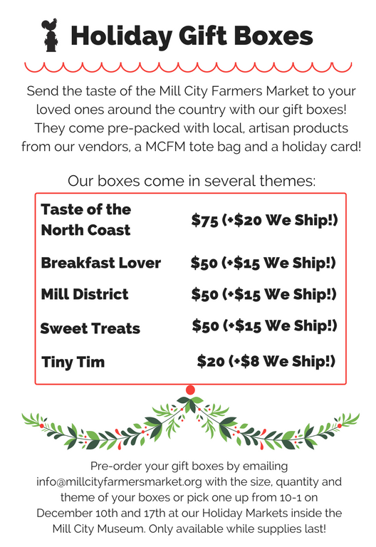 gift Boxes pricing Flyer