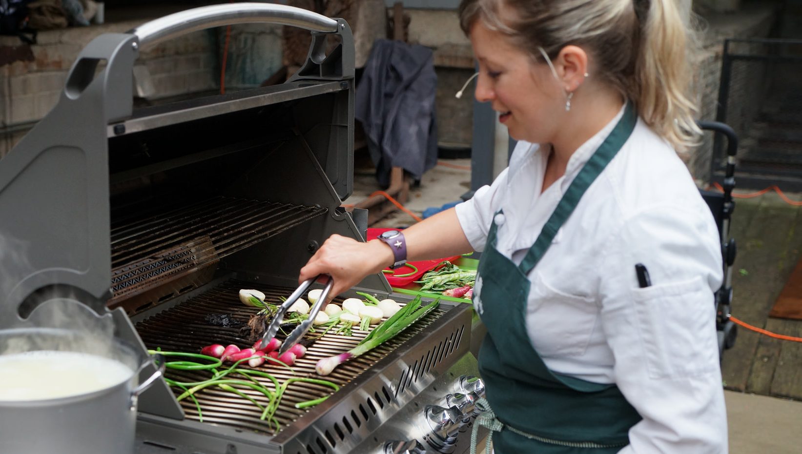 Honey-Lavender Butter with Grilled Vegetables - Mill City Farmers Market