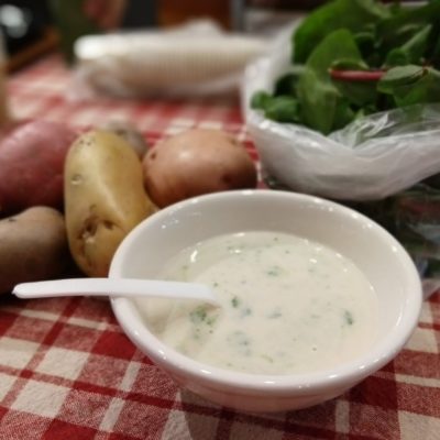 Potato & Spring Onion Soup