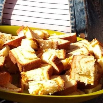 Sweet Cheddar Pesto Bread