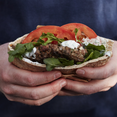 Lamb and Feta Burgers