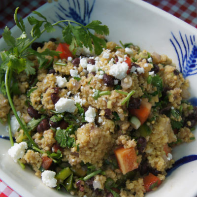 Toasted Millet Salad