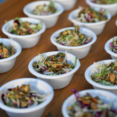 Brussels Sprout Celeriac Slaw
