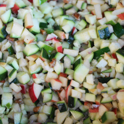 Zucchini Apple Salad