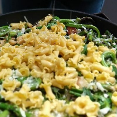 asparagus and spring vegetable saute beth dooley