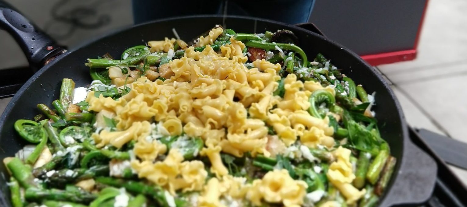Asparagus with Spring Veggie Saute - Mill City Farmers Market