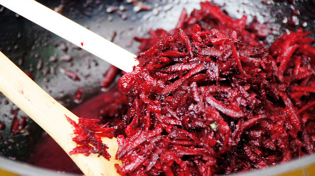 Beet Bruschetta