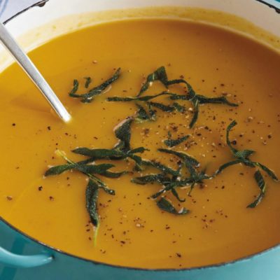 Winter Squash Soup with Sage