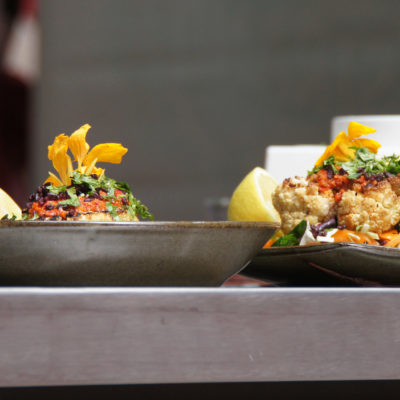 charred cauliflower steaks