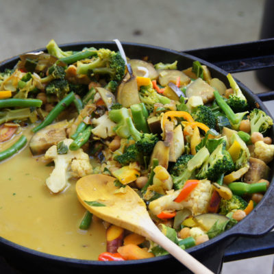 Curried Chickpeas