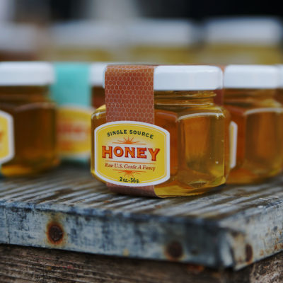 Ames Farm Honey Ricotta Pancakes