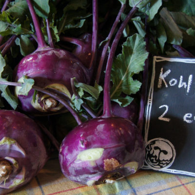 Kid Kimchi with Kohlrabi