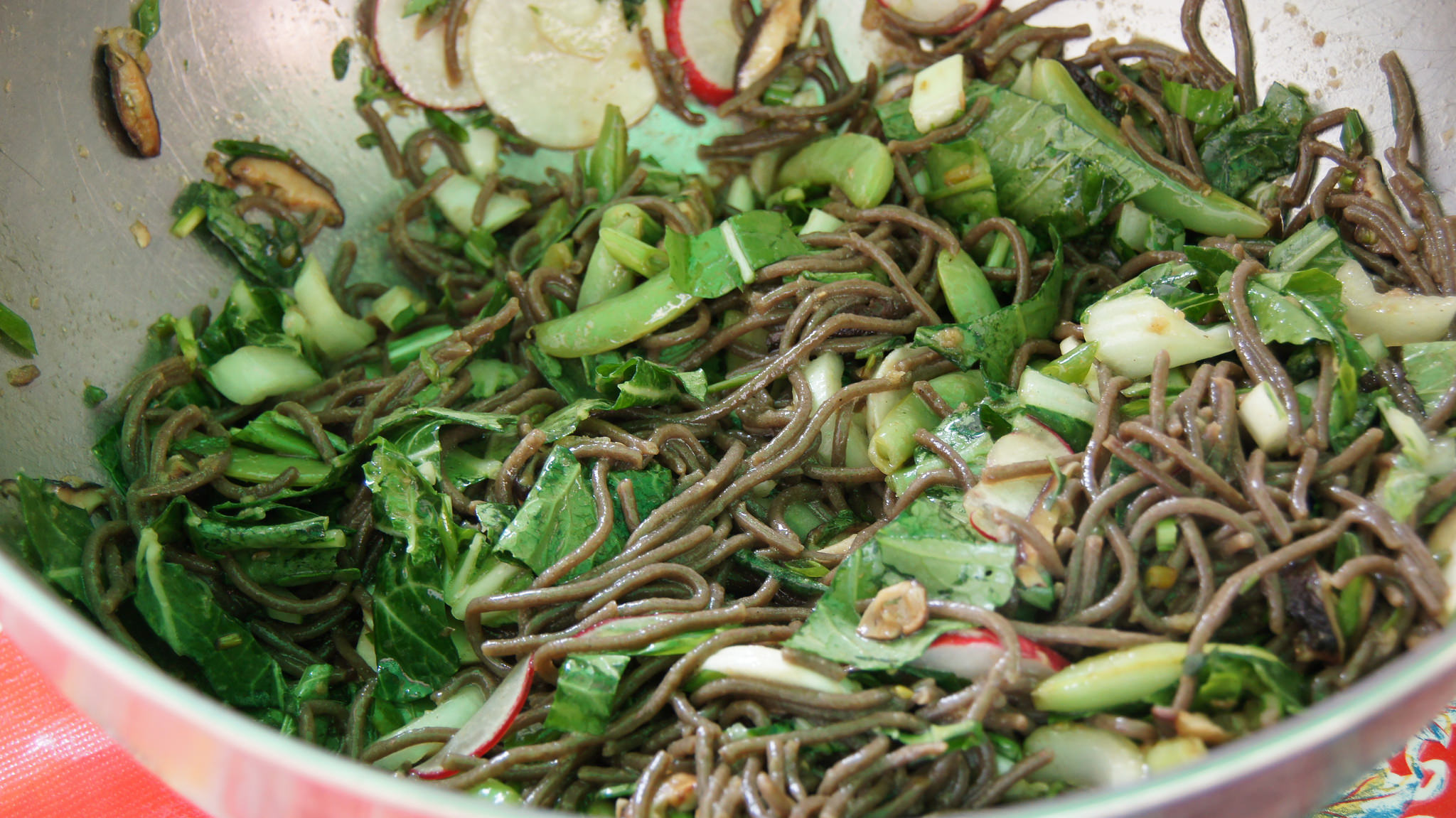 Soba Noodle Salad with Summer Vegetables - Mill City Farmers Market