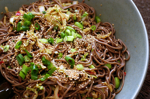 Spicy Peanut Soba Noodle Salad - Mill City Farmers Market